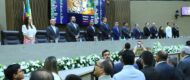 Presidente do TCE-AM conselheiro Érico Desterro, participa da abertura dos trabalhos legislativos da CMM