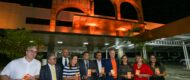 Vereador presidente da CMM Caio André inaugura iluminação temática da Casa Legislativa, em alusão à campanha ‘Março Laranja’