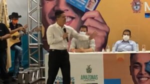 AO VIVO | Prefeito David Almeida e Governador Wilson Lima assinam convênio do “Passe Livre” para estudantes de Manaus