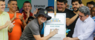 Prefeito David Almeida entrega mais um complexo esportivo na zona Leste